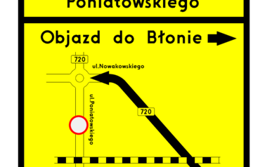 Rozbudowa drogi powiatowej nr 4108W &ndash; zmiana organizacji ruchu od 5 maja 2026 r. 5