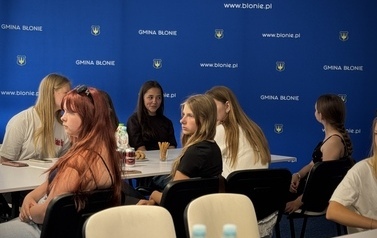 Spotkanie Burmistrza z młodymi Polakami z Litwy w Błoniu 1.07.2026 2