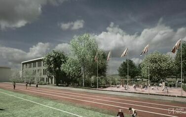 Koncepcja architektoniczna nowej szkoły przy ul. Lesznowskiej 5
