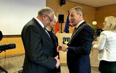 Złote Gody w Błoniu &ndash; medale za 50 lat pożycia małżeńskiego 5 IV 2025 21