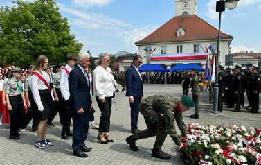 234. rocznica uchwalenia Konstytucji 3 Maja oraz święta Patrona Strażak&oacute;w &ndash; św. Floriana w Błoniu 23