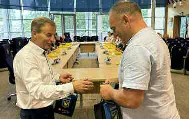 Polska młodzież z Litwy z wizytą w Błoniu 16.07.2025 r. 5