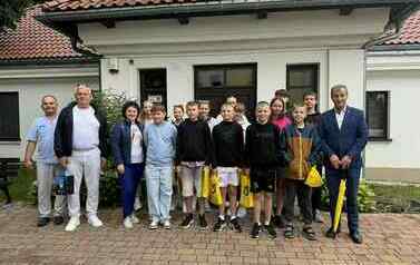 Polska młodzież z Litwy z wizytą w Błoniu 16.07.2025 r. 6