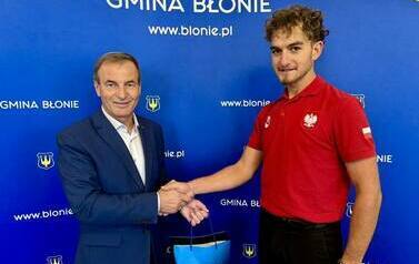 Bartosz Krzyżak z WKS 9 Błonie z tytułem Mistrza Świata - spotkanie w Ratuszu 26.08.2025 3