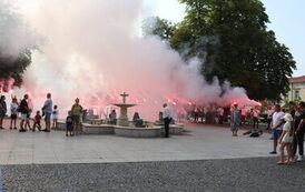 82. rocznica Powstania Warszawskiego - obchody na Rynku w Błoniu 1.08.2026 r. 19