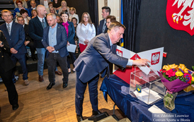 Sesja inauguracyjna IX kadencji Rady Miejskiej w Błoniu - 7.05.2024 24