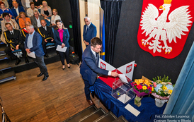 Sesja inauguracyjna IX kadencji Rady Miejskiej w Błoniu - 7.05.2024 29