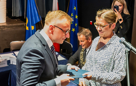 Sesja inauguracyjna IX kadencji Rady Miejskiej w Błoniu - 7.05.2024 36