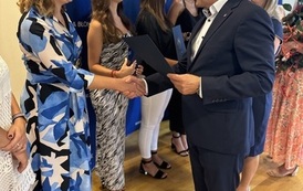 Uroczyste wręczenie akt&oacute;w nadania stopnia awansu zawodowego nauczyciela mianowanego 2024 13