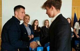 Zakończenie kadencji Młodzieżowej Rady Miejskiej w Błoniu, spotkanie 13.09.2025 r. 2