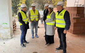 Odwiedziny na budowie nowych mieszkań komunalnych w Błoniu 22.10.2025 1