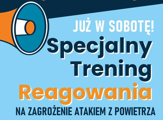 Zdjęcie do Specjalny trening reagowania - sobota 3.10.2026