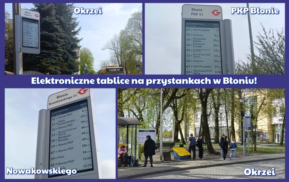 Zdjęcie do Nowe elektroniczne tablice informacyjne już na przystankach...