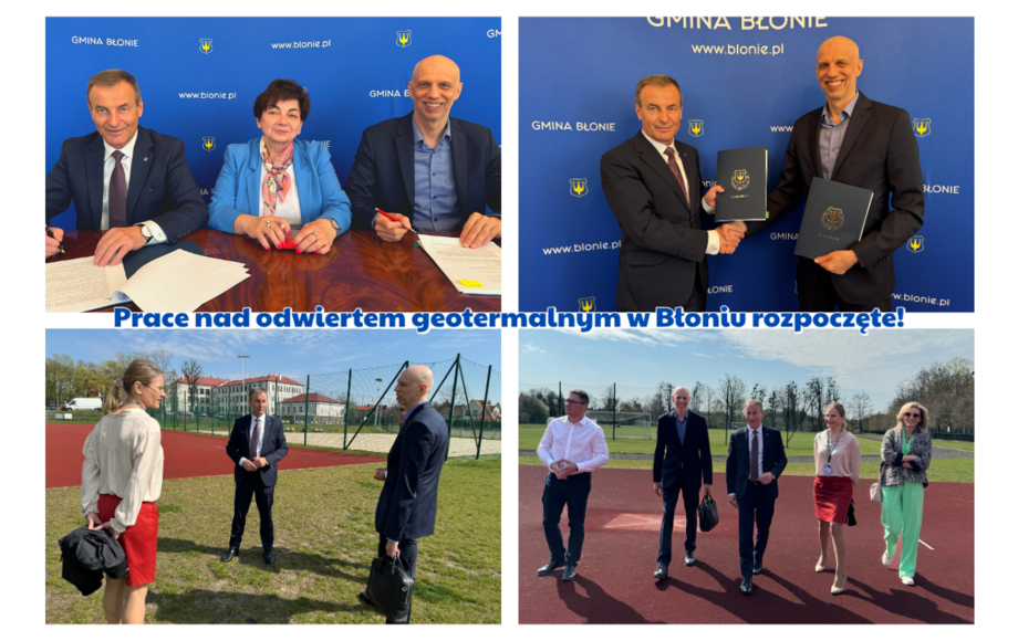 Zdjęcie do Prace nad odwiertem geotermalnym w Błoniu rozpoczęte!