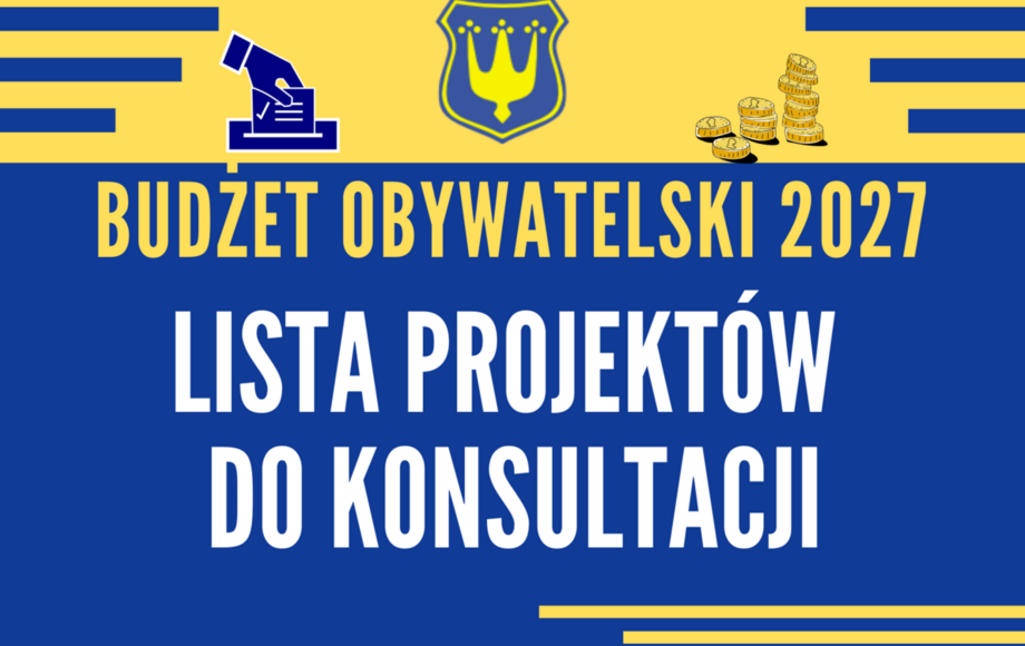 Zdjęcie do Lista propozycji projekt&oacute;w zgłoszonych do Budżetu Obywatelskiego...