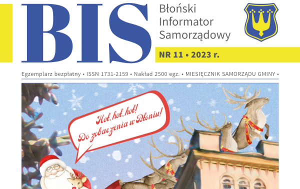 Zdjęcie do Błoński Informator Samorządowy - numer 11/2023