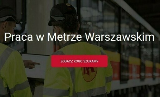 Zdjęcie do Rekrutacja w Metrze Warszawskim