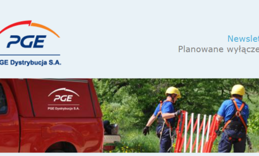 Zdjęcie do Automatyczne powiadamianie o planowanych wyłączeniach prądu - subskrybcja newsletteru