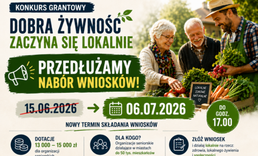 Zdjęcie do Konkurs grantowy OFSUTW dla organizacji seniorskich pn. &bdquo;Dobra żywność zaczyna się lokalnie&rdquo;