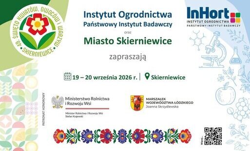 Zdjęcie do Zaproszenie na obchody 49. Skierniewickiego Święta Kwiat&oacute;w, Owoc&oacute;w i Warzyw; 19-20.09.2026