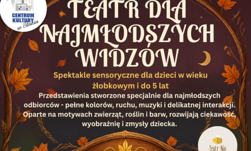 Zdjęcie do Centrum Kultury w Błoniu wraca z cyklem spotkań dla najmłodszych!&nbsp;Pierwsze już 4.10.2026