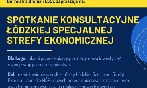 Zdjęcie do Spotkanie z ŁSSE dla przedsiębiorc&oacute;w