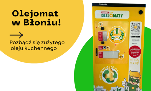Zdjęcie do Gmina Błonie dołącza do og&oacute;lnopolskiej zbi&oacute;rki zużytego oleju spożywczego (UCO)