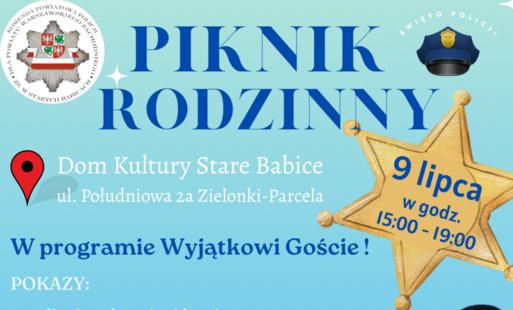 Zdjęcie do Zapraszamy na Piknik Rodzinny z okazji Święta Policji!