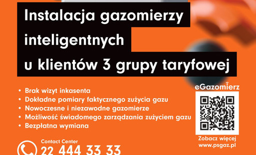 Zdjęcie do Polska Sp&oacute;łka Gazownictwa sp. z o.o. rozpoczyna realizację projektu eGazomierz na terenie Gminy Błonie