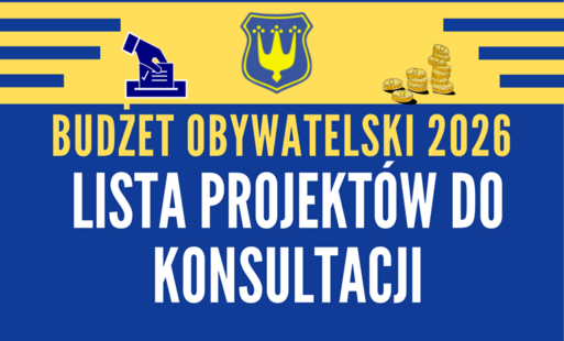 Zdjęcie do Lista projekt&oacute;w do konsultacji w Budżecie Obywatelskim na 2026 rok