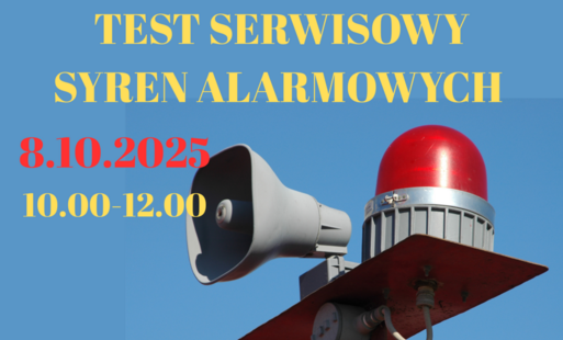 Zdjęcie do Test syren alarmowych - 8.10.2025