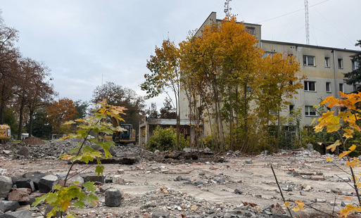 Zdjęcie do Odwiedziny na budowie nowych mieszkań komunalnych w Błoniu