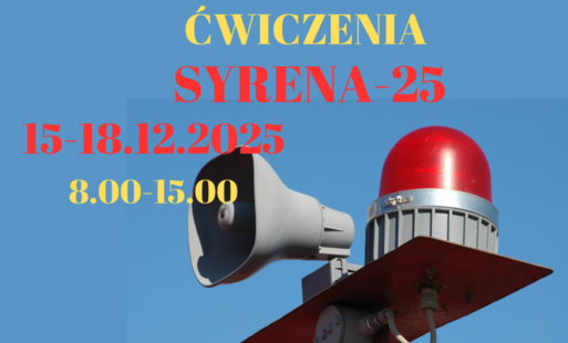 Zdjęcie do Ćwiczenia pk. Syrena-25 w dniach 15-18 grudnia w wojew&oacute;dztwie&nbsp;mazowieckim