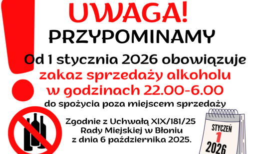 Zdjęcie do 1 stycznia wchodzi w życie uchwała dot. zakazu sprzedaży alkoholu w godzinach nocnych