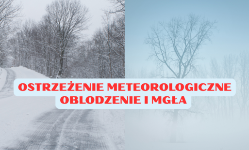 Zdjęcie do Ostrzeżenie meteorologiczne - oblodzenie i mgła 27-28.01.2026