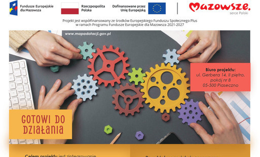 Zdjęcie do Projekt &bdquo;Gotowi do działania&rdquo; - wsparcie społeczne i zawodowe