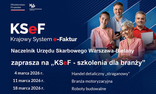 Zdjęcie do Nadchodzące szkolenia branżowe dotyczące KSeF