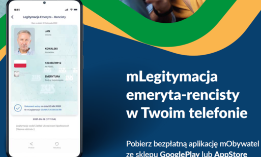 Zdjęcie do mLegitymacja emeryta-rencisty