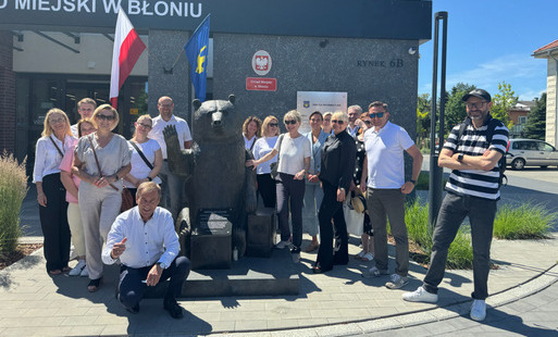Zdjęcie do Wizyta studyjna członk&oacute;w Stowarzyszenia Metropolia Warszawa w Błoniu