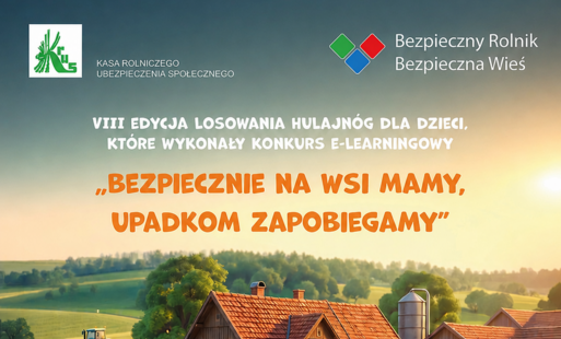 Zdjęcie do KRUS zaprasza dzieci rolnik&oacute;w do udziału w bezpłatnym kursie e-learningowym &bdquo;Bezpiecznie na wsi mamy &ndash; upadkom zapobiegamy&rdquo;