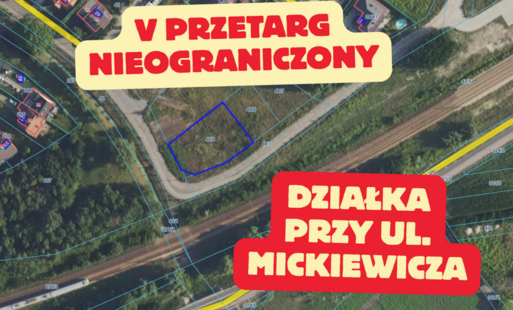 Zdjęcie do Burmistrz Błonia ogłasza V przetarg ustnynieograniczony na sprzedaż nieruchomości położonej w Błoniu przy ul. Mickiewicza