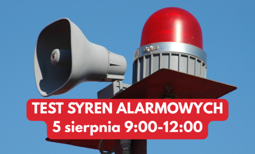 Zdjęcie do Testy syren alarmowych - 5 sierpnia