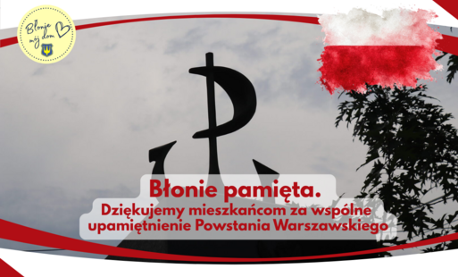 Zdjęcie do Błonie uczciło 82. rocznicę wybuchu Powstania Warszawskiego