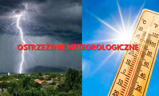 Zdjęcie do Ostrzeżenia IMGW dla Gminy Błonie - upał i burze