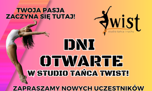 Zdjęcie do Zapraszamy na Dni Otwarte do Studia Tańca TWIST!