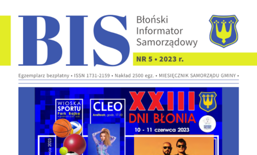 Zdjęcie do Błoński Informator Samorządowy - numer 5/2023
