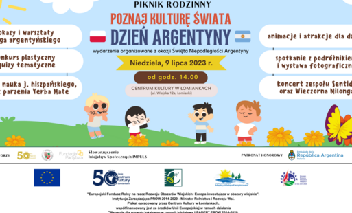 Zdjęcie do  &bdquo;Piknik Rodzinny Poznaj Kulturę Świata &ndash; Dzień Argentyny&rdquo; w Łomiankach!