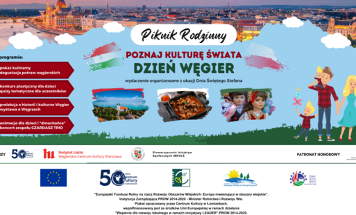 Zdjęcie do "Piknik Rodzinny Poznaj Kulturę Świata - Dzień Węgier" w Łomiankach