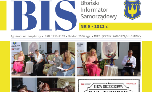 Zdjęcie do Błoński Informator Samorządowy - numer 9/2023