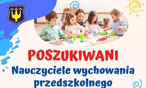 Zdjęcie do Praca dla nauczycieli wychowania przedszkolnego